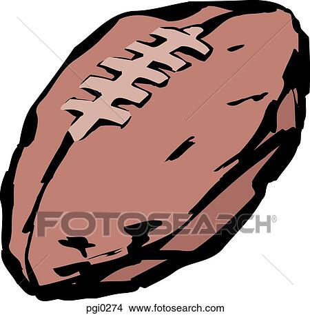 An illustration of a football View Large Illustration Stock Illustration - An illustration of a football. Fotosearch
