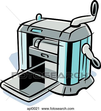 Clip Art - An illustration of a pasta maker. Fotosearch