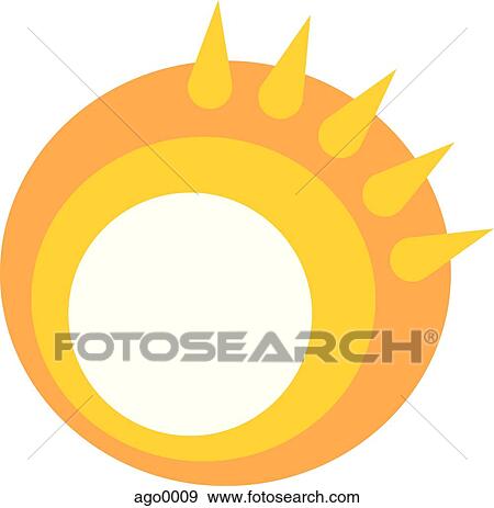 Stock Illustration - An image of the sun. Fotosearch