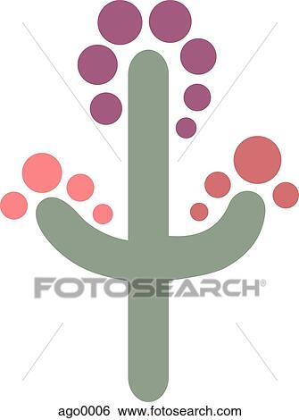Cactus View Large Illustration Stock Illustration - Cactus. Fotosearch