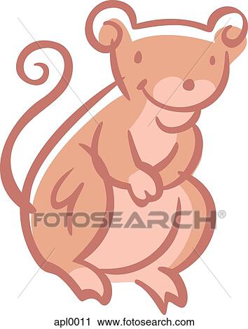 Cartoon drawing of a kangaroo View Large Illustration Clip Art - Cartoon drawing of a kangaroo. Fotosearch