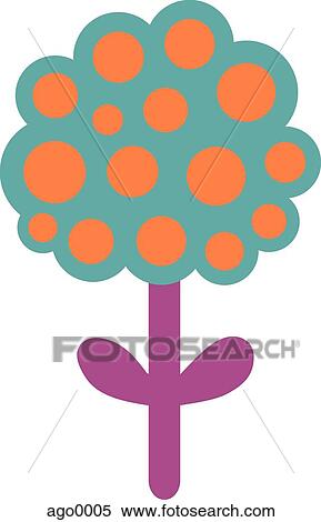 Colorful tree View Large Illustration Stock Illustration - Colorful tree. Fotosearch