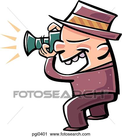 Drawing of a man taking pictures View Large Illustration Clip Art - Drawing of a man taking pictures. Fotosearch