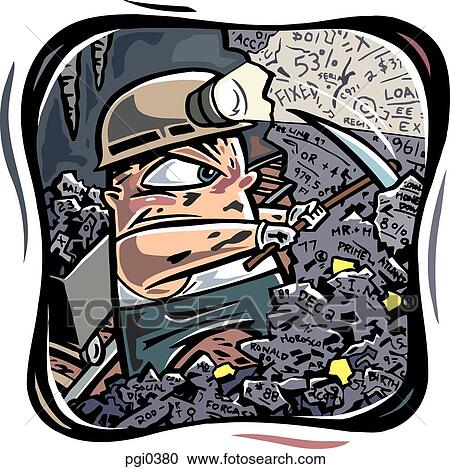 Drawing of a worker buried in paperwork View Large Illustration Clipart - Drawing of a worker buried in paperwork. Fotosearch