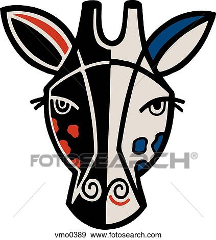 Stock Illustration - Illustration of a giraffe. Fotosearch