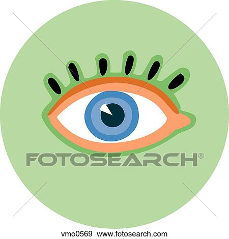 Illustration of an eye View Large Illustration Stock Illustration - Illustration of an eye. Fotosearch