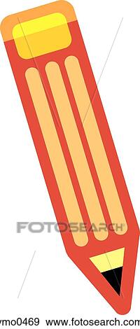 Pencil View Large Illustration Stock Illustration - Pencil. Fotosearch
