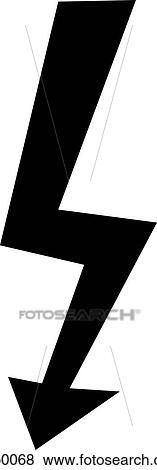 A black and white picture of an arrow View Large Illustration Stock Illustration - A black and white picture of an arrow. Fotosearch
