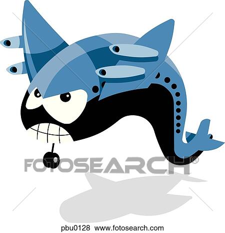 A picture of an angry airplane View Large Illustration Stock Illustration - A picture of an angry airplane. Fotosearch