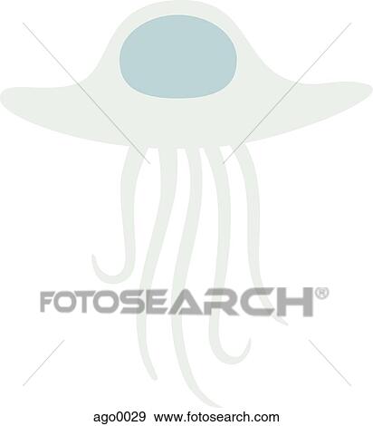 An illustration of a jelly fish View Large Illustration Stock Illustration - An illustration of a jelly fish. Fotosearch