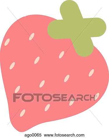 An illustration of a strawberry View Large Illustration Stock Illustration - An illustration of a strawberry. Fotosearch