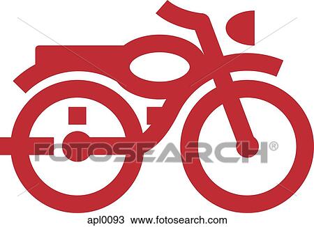 Cartoon drawing of a bike View Large Illustration Drawing - Cartoon drawing of a bike. Fotosearch