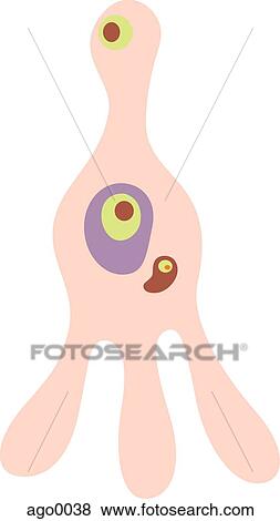 Cartoon drawing of a pink blob View Large Illustration Stock Illustration - Cartoon drawing of a pink blob. Fotosearch