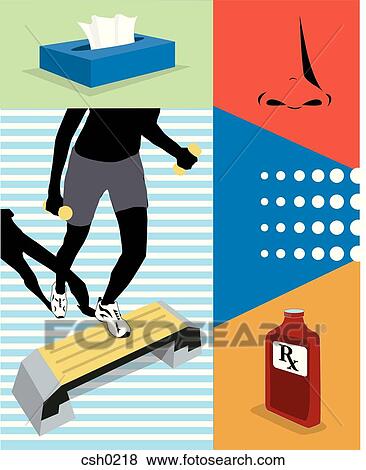Cold prevention View Large Illustration Stock Illustration - Cold prevention. Fotosearch