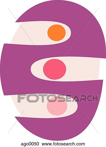 Clipart - Drawing of a purple shape. Fotosearch