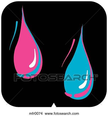 Stock Illustration - Gemini icon with a black background. Fotosearch