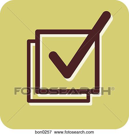 Illustration of a checkmark View Large Illustration Stock Illustration - Illustration of a checkmark. Fotosearch