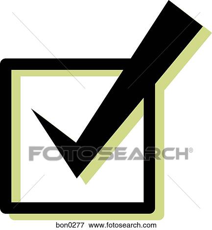 Illustration of a checkmark View Large Illustration Stock Illustration - Illustration of a checkmark. Fotosearch