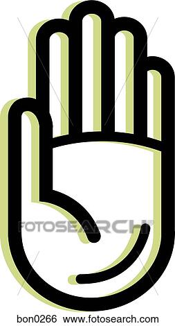 Stock Illustration - Illustration of a hand. Fotosearch