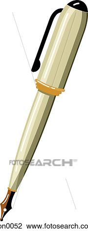 Illustration of a pen View Large Illustration Drawing - Illustration of a pen. Fotosearch