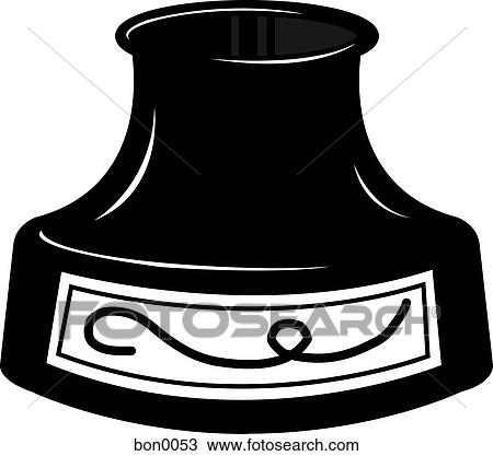 Illustration of an inkwell View Large Illustration Drawing - Illustration of an inkwell. Fotosearch
