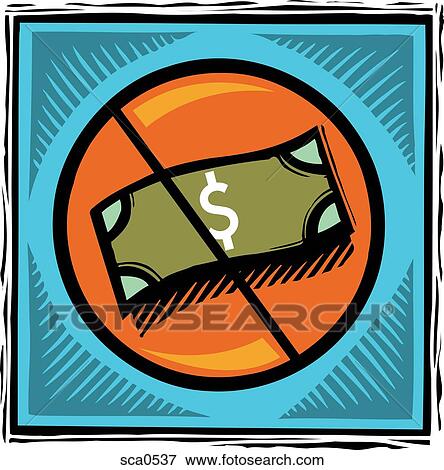 Stock Illustration - Lack of funding. Fotosearch