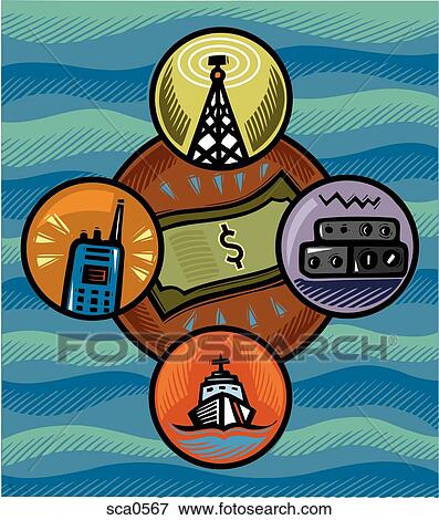 Stock Illustration - The cost of search and rescue operations. Fotosearch