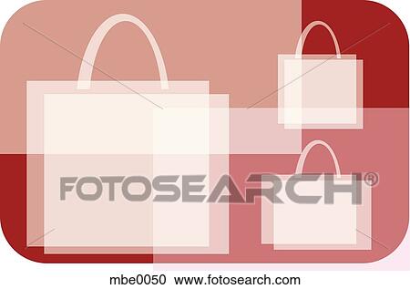 Three bags View Large Illustration Clipart - Three bags. Fotosearch