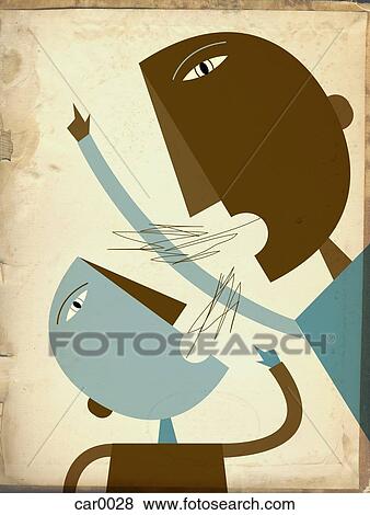 A father and son arguing View Large Illustration Stock Illustration - A father and son arguing. Fotosearch