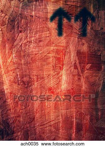 Stock Illustration - Illustration of a side of a box with arrows indicating This Way Up. Fotosearch