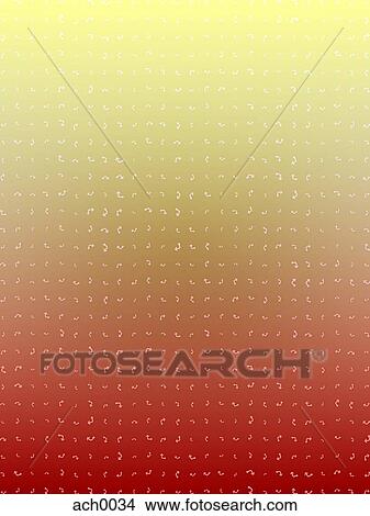 Stock Illustration - Illustration of many small pointing arrows against red and yellow background. Fotosearch
