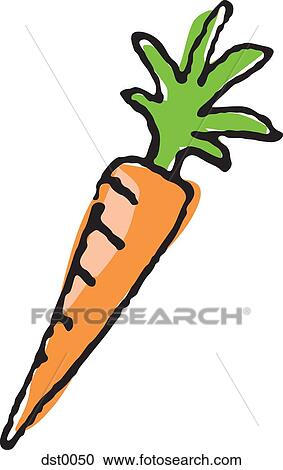 A Carrot Clipart Dst0050 Fotosearch