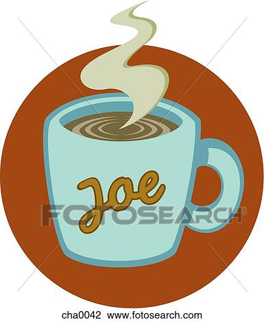A cup of coffee View Large Illustration Drawing - A cup of coffee. Fotosearch