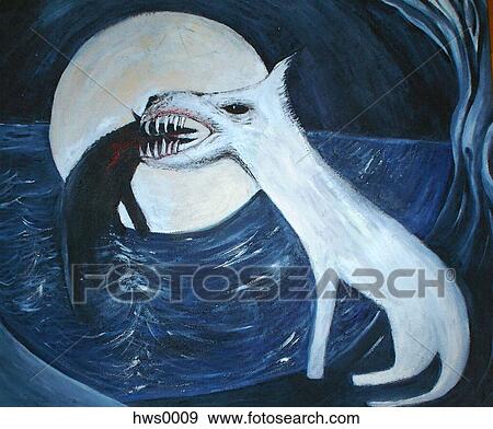 A dog eating another dog by the lake at night View Large Illustration Stock Illustration - A dog eating another dog by the lake at night. Fotosearch