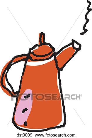 A kettle View Large Illustration Stock Illustration - A kettle. Fotosearch