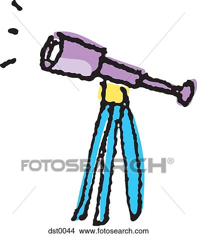A telescope View Large Illustration Stock Illustration - A telescope. Fotosearch