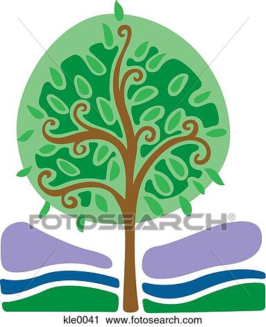 Clip Art - A tree. Fotosearch