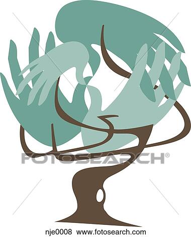 A tree made of hands View Large Illustration Stock Illustration - A tree made of hands. Fotosearch
