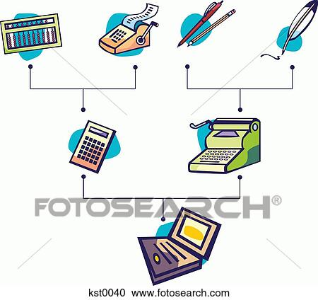 An illustration about business evolution View Large Illustration Clipart - An illustration about business evolution. Fotosearch