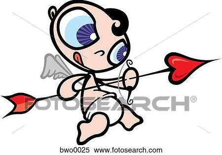 Stock Illustration - Cupid. Fotosearch