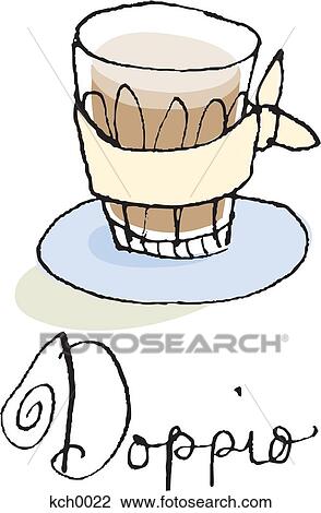 Doppio View Large Illustration Drawing - Doppio. Fotosearch