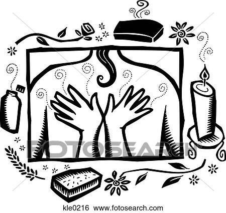 Massage and aromatherapy View Large Illustration Stock Illustration - Massage and aromatherapy. Fotosearch