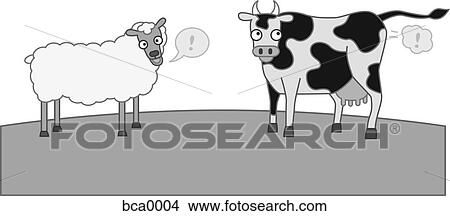 Sheep and cows producing methane gas View Large Illustration Stock Illustration - Sheep and cows producing methane gas. Fotosearch