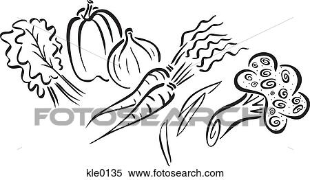 Stock Illustration - Vegetables. Fotosearch