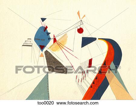 A whimsical abstract fantasy illustration View Large Illustration Clipart - A whimsical abstract fantasy illustration. Fotosearch
