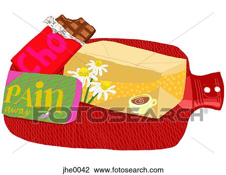 Drawing - PMS remedies. Fotosearch