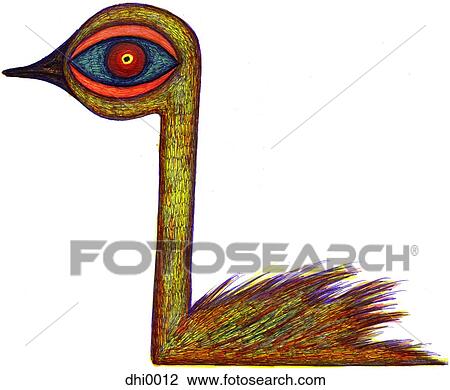 The letter L resembling a swan View Large Illustration Drawing - The letter L resembling a swan. Fotosearch