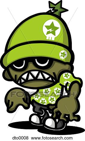 A cool teen character View Large Illustration Stock Illustration - A cool teen character. Fotosearch