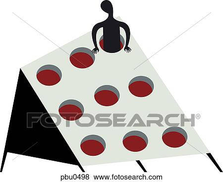 A figure in a grid View Large Illustration Stock Illustration - A figure in a grid. Fotosearch