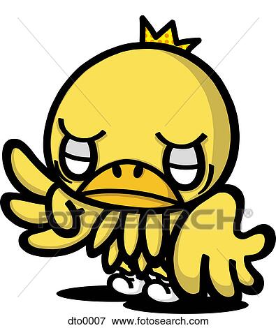 A yellow bird View Large Illustration Stock Illustration - A yellow bird. Fotosearch